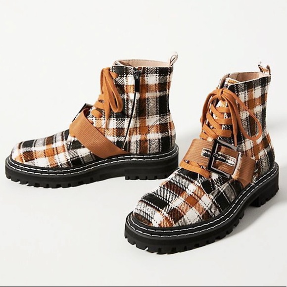 🆕{Cecelia New York} Gingerbread Leather Lug Sole Boots - Picture 14 of 16